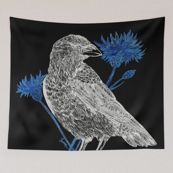 Item preview, Jackdaw and Cornflower (for dark backgrounds) designed and sold by -Senaar-.