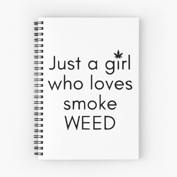Item preview, Just a girl who likes to smoke weed - best weed design - design for girls designed and sold by WeedHighLife.
