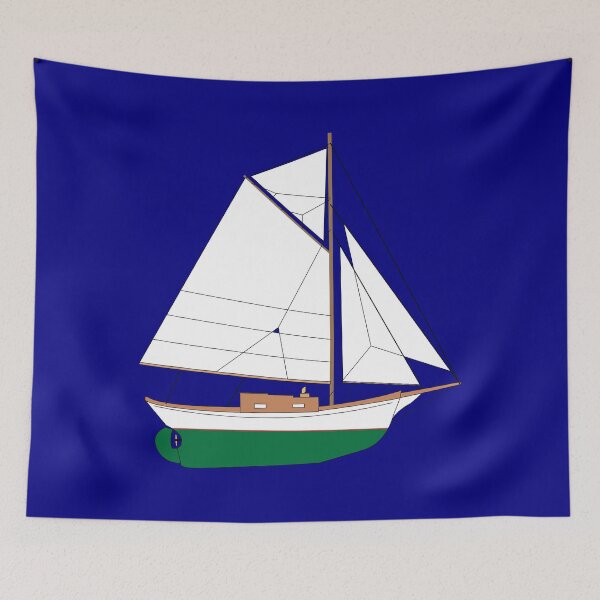 Item preview, Friendship Sloop Sailboat designed and sold by CHBB.