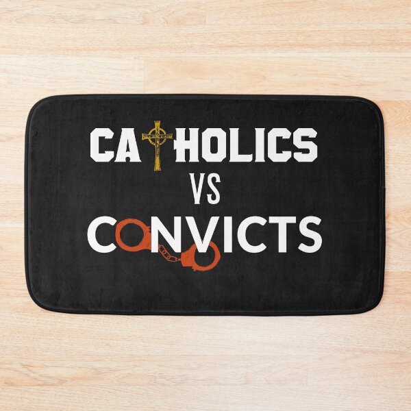 Item preview, Catholics vs Convicts College Football design designed and sold by TrndSttr.