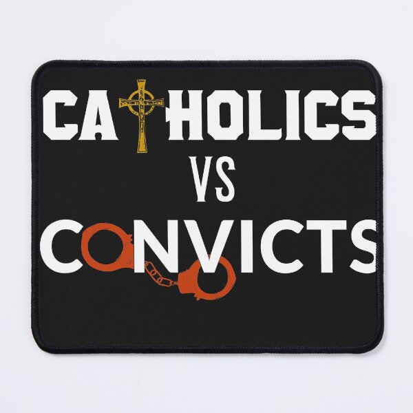 Item preview, Catholics vs Convicts College Football design designed and sold by TrndSttr.