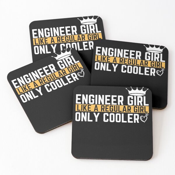 Item preview, Engineer Girl Like A Regular Girl designed and sold by infazbdeen.