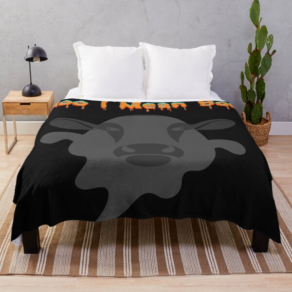 Item preview, Moo I Mean Boo Halloween Cow Ghost designed and sold by Bwaichigo.