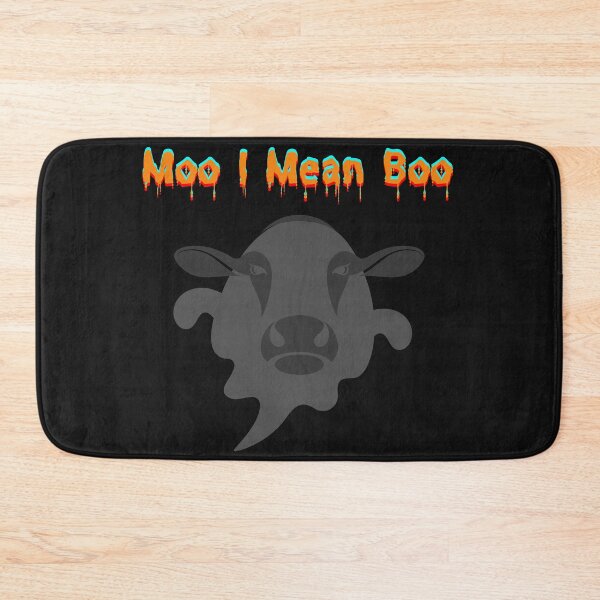 Item preview, Moo I Mean Boo Halloween Cow Ghost designed and sold by Bwaichigo.