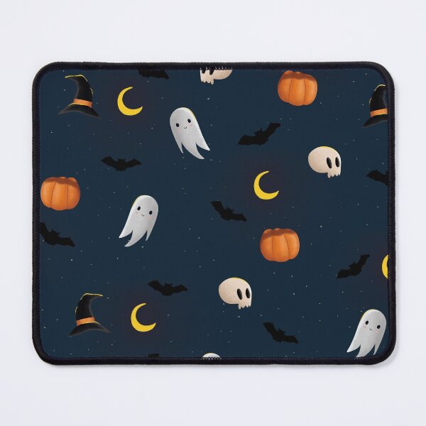 Item preview, Halloween ghost, skull, moon, bat and pumpkin  designed and sold by Anime and More.