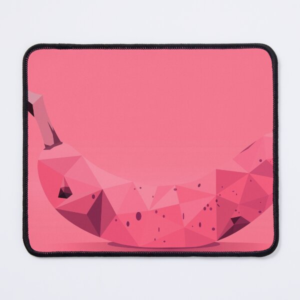 Item preview, Abstract Pink Banana Geometric Artwork designed and sold by Anime and More.