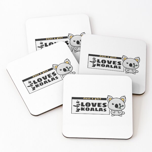 Item preview, Just a girl who loves koalas designed and sold by Good-tees.
