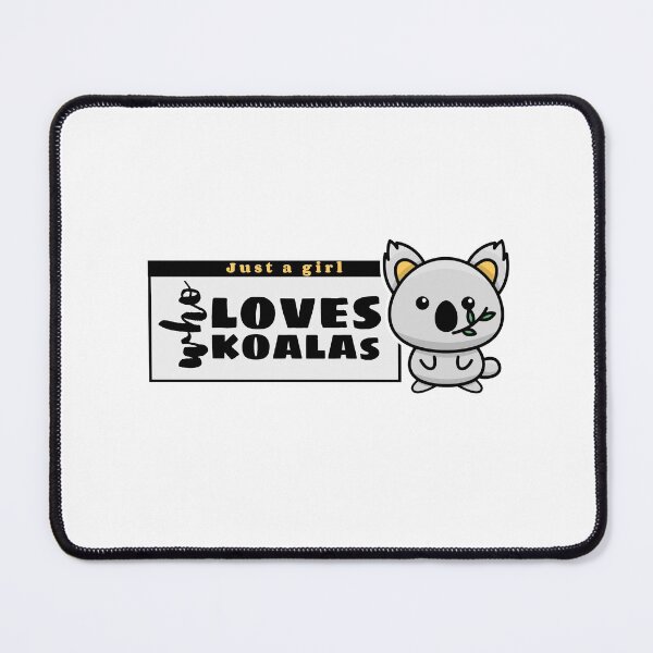 Item preview, Just a girl who loves koalas designed and sold by Good-tees.