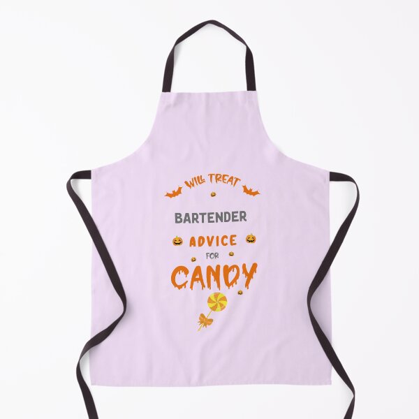 Item preview, Will Treat Bartender Advice For Candy - Funny Halloween Quote For Bartender designed and sold by Deezain.