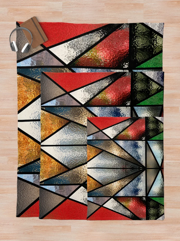 Thumbnail 5 of 6, Throw Blanket, Metallic Galore Pattern designed and sold by LRGraphics.