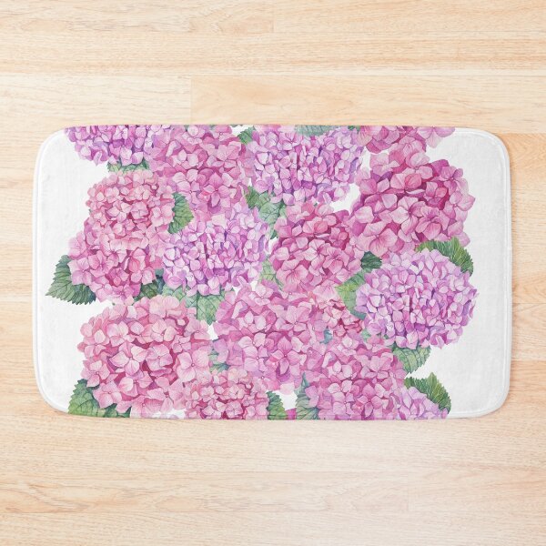 Item preview, Pink Hydrangea Painted Watercolors designed and sold by Hot From Oven.