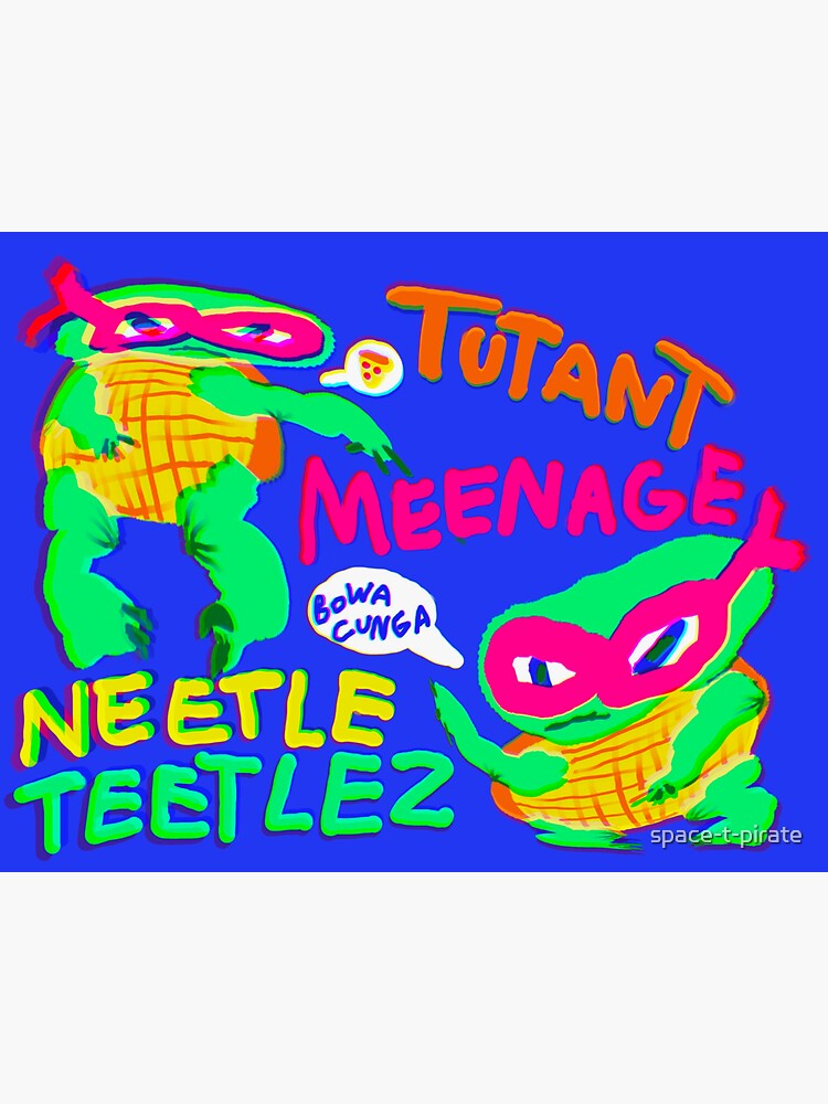 tutant meenage neetle teetles shirt