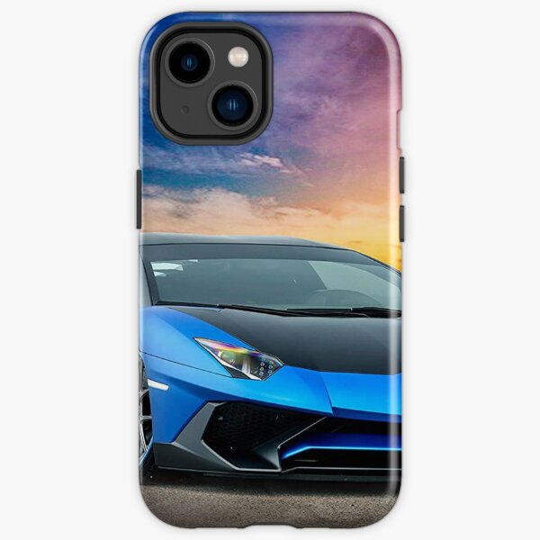 Lamborghini Aventador Blau iPhone Robuste Hülle