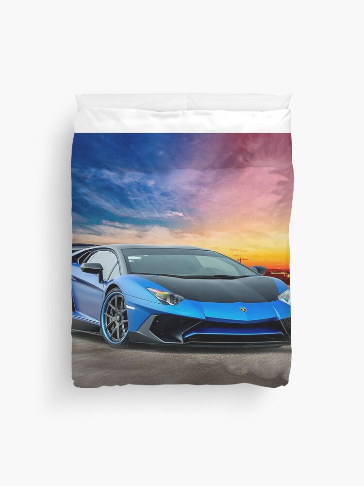 lamborghini duvet cover