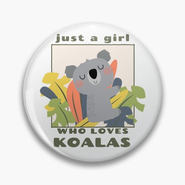 Item preview, Just a girl who loves koalas - sleepy designed and sold by Good-tees.