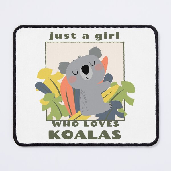 Item preview, Just a girl who loves koalas - sleepy designed and sold by Good-tees.
