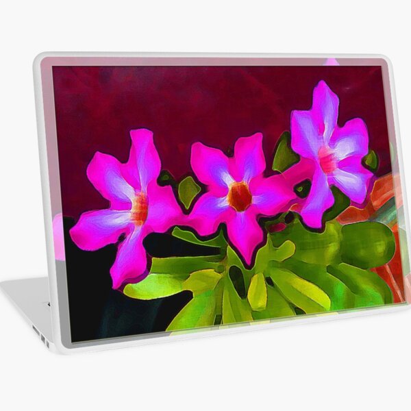 Drei Blumen Laptop Folie