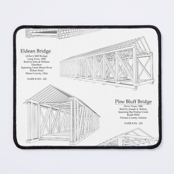 Item preview, Covered Bridge Trusses designed and sold by romeobravado.