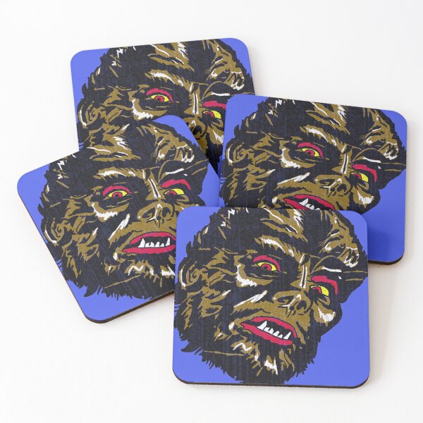 Item preview, Wolf Man Retro Distressed designed and sold by MidnightDriveIn.