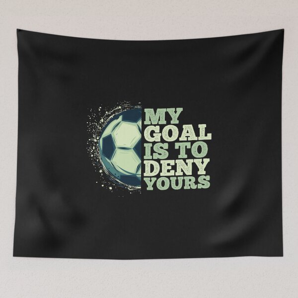 Item preview, Classic Vintage Soccer - My Goal is to deny yours designed and sold by laiwole.