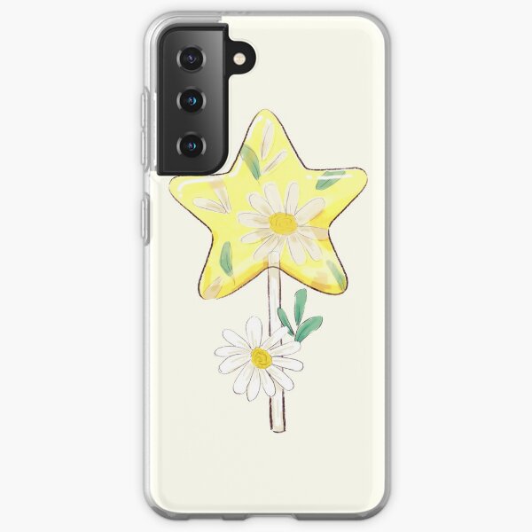 Clear Daisy Lollipop Samsung Galaxy Soft Case