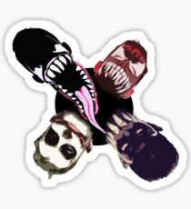 Finn Balor (Prince Devitt) "4 faces" T - Shirt Sticker