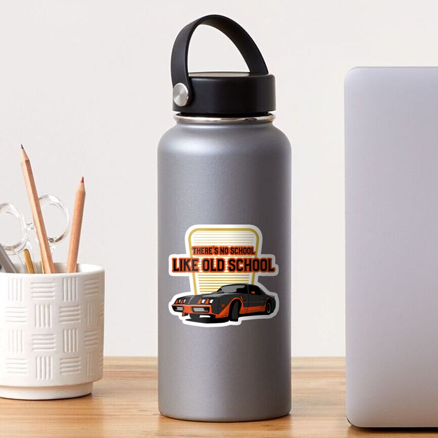 Classic Car Lover, Vehicle Addicts, Muscle Car Graphic Sticker