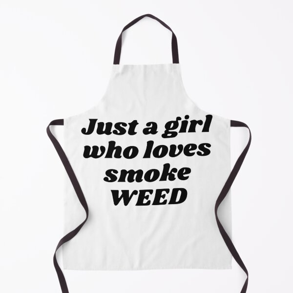 Item preview, Just a girl who likes to smoke weed - best weed design - design for girls designed and sold by WeedHighLife.