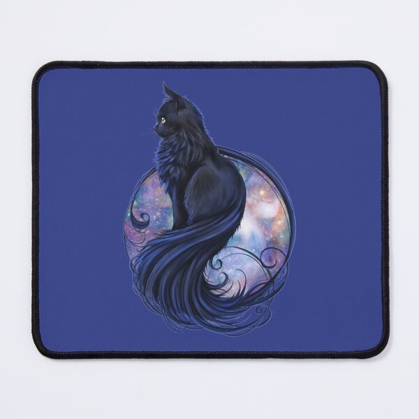 Item preview, Cute mystical space black cat designed and sold by Gamical.
