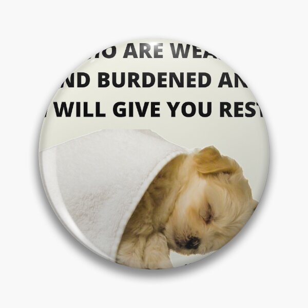 Item preview, I WILL GIVE YOU REST designed and sold by forgodandcountr.