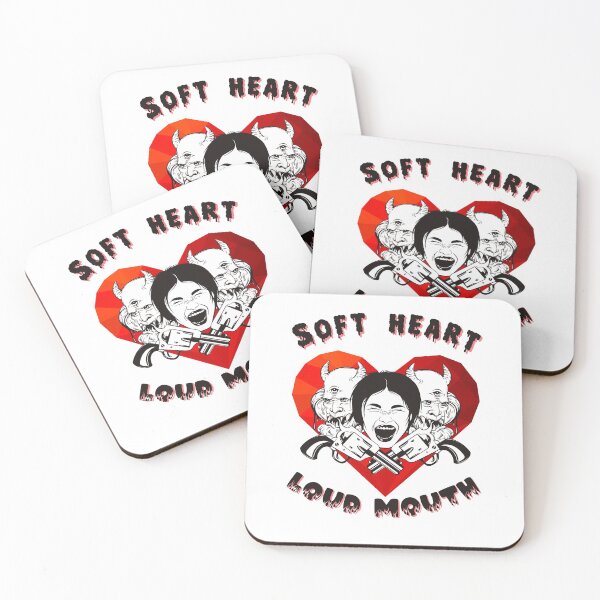 Item preview, Soft Heart Loud Mouth designed and sold by dr-tars.