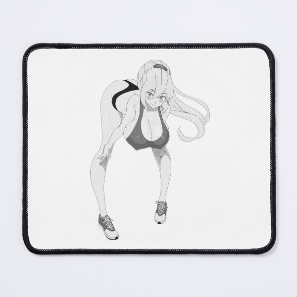 Item preview, Lewd anime girl hentai manga ecchi waifu gray tone designed and sold by ArthurPoe.