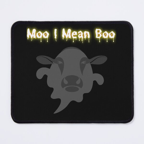 Item preview, Moo I Mean Boo Halloween Funny Halloween Cow designed and sold by Bwaichigo.
