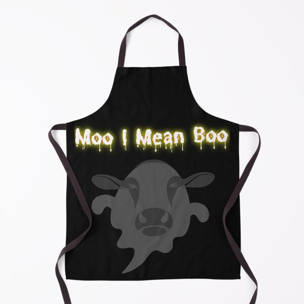 Item preview, Moo I Mean Boo Halloween Funny Halloween Cow designed and sold by Bwaichigo.