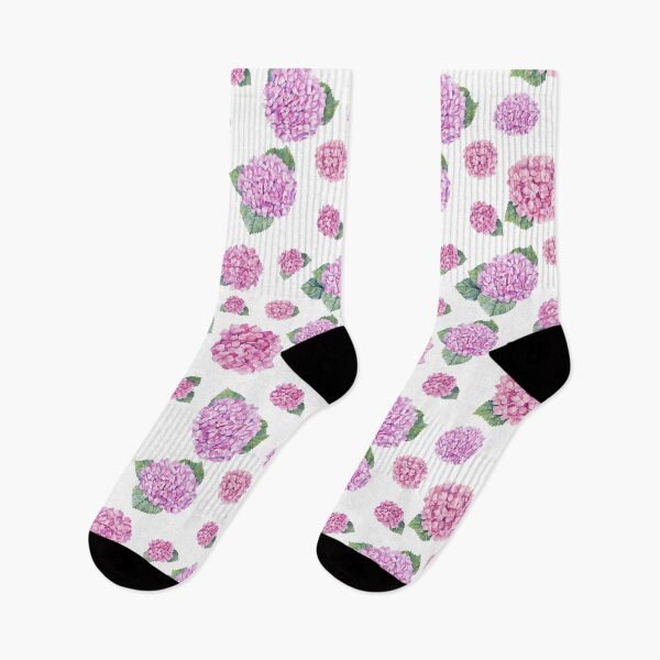 Item preview, Pink Hydrangea Painted Watercolors designed and sold by Hot From Oven.