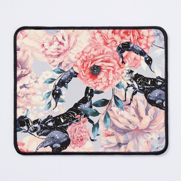 Item preview, Watercolor Scorpios with Roses designed and sold by Salukeart.