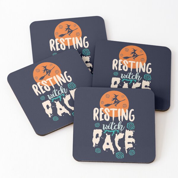 Item preview, Resting Witch Face | Halloween designed and sold by DrawingBoard.
