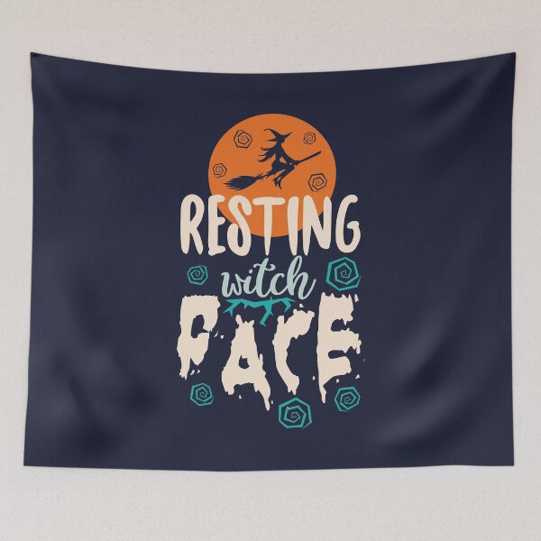 Item preview, Resting Witch Face | Halloween designed and sold by DrawingBoard.