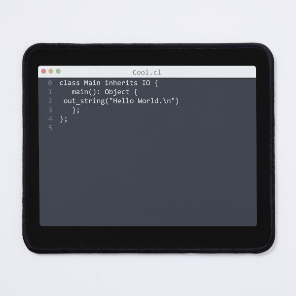Item preview, . Cool language Hello World program sample in editor window designed and sold by IuriiVlasenko.