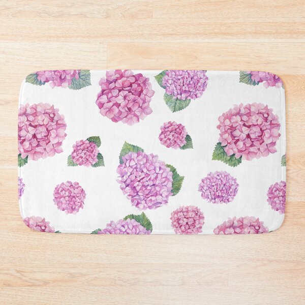 Item preview, Pink Hydrangea Painted Watercolors designed and sold by Hot From Oven.