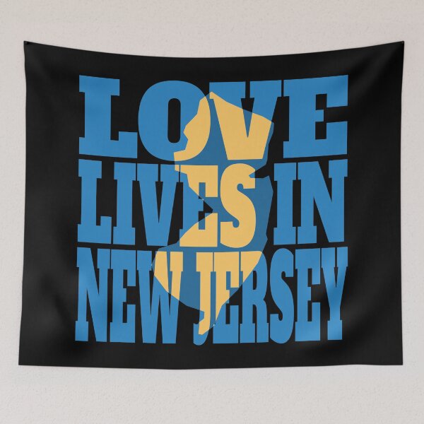 Item preview, Love Lives in New Jersey designed and sold by DonDota.