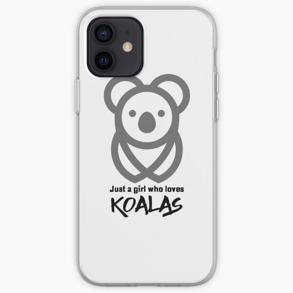 Nur ein Mädchen, das Koalas liebt - minimal iPhone Flexible Hülle