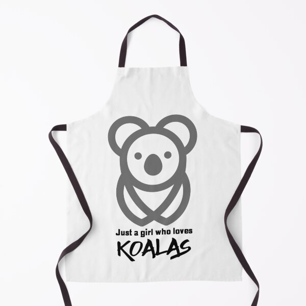 Item preview, Just a girl who loves koalas - minimal designed and sold by Good-tees.
