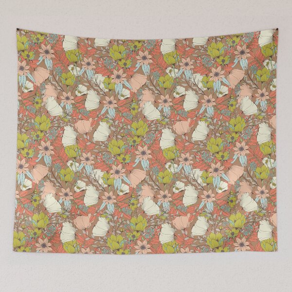 Item preview, Botanical pattern 009 designed and sold by BlueLela.