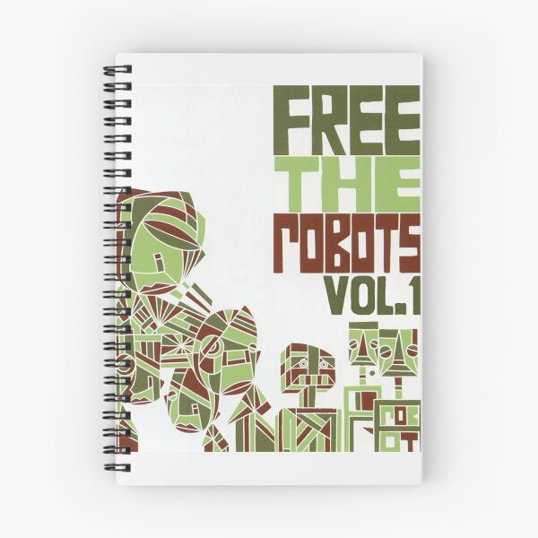 Item preview, Free The Robots Vol. 1 designed and sold by BubbleMeTender.