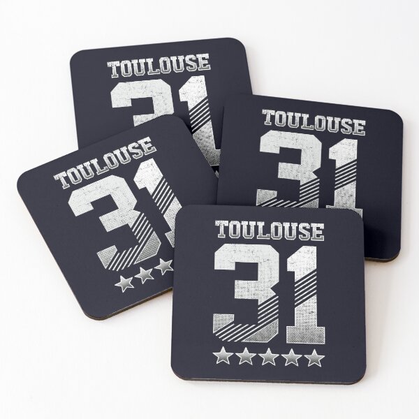 Item preview, Toulouse, 31 Occitanie, La Ville Rose, Vintage 5 étoiles "Halftones" designed and sold by REDPRINT Studio.