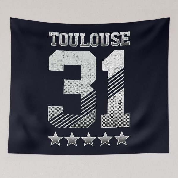 Item preview, Toulouse, 31 Occitanie, La Ville Rose, Vintage 5 étoiles "Halftones" designed and sold by REDPRINT Studio.
