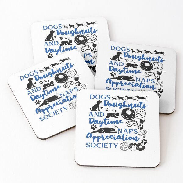 Item preview, Perros Donuts And Daytime Naps Appreciation Society designed and sold by dr-tars.