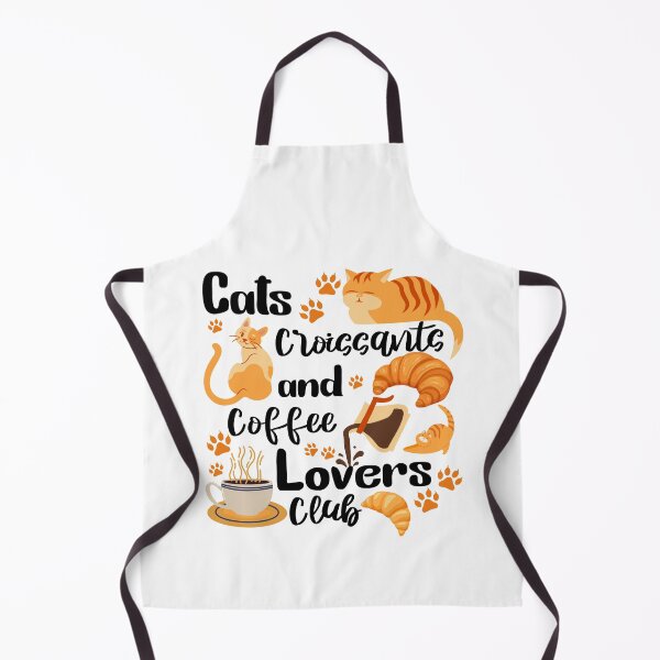 Item preview, Cats Croissants and coffee lovers Club designed and sold by dr-tars.