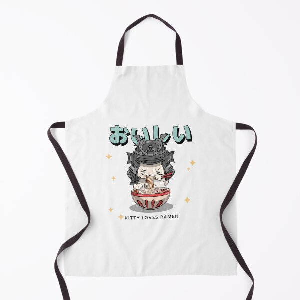 Item preview, Kitty Loves Ramen designed and sold by TheHillSpruce.
